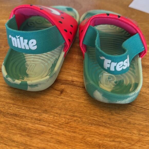Nike kawa slides watermelon size toddler 6c - Picture 2 of 4